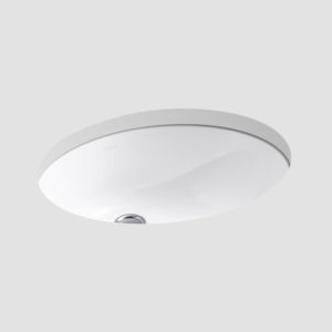Kohler: Caxton - Undercounter: K-2210: Oval: White