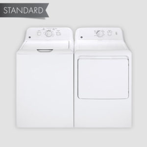 GE Washer and Gas Dryer (Standard)