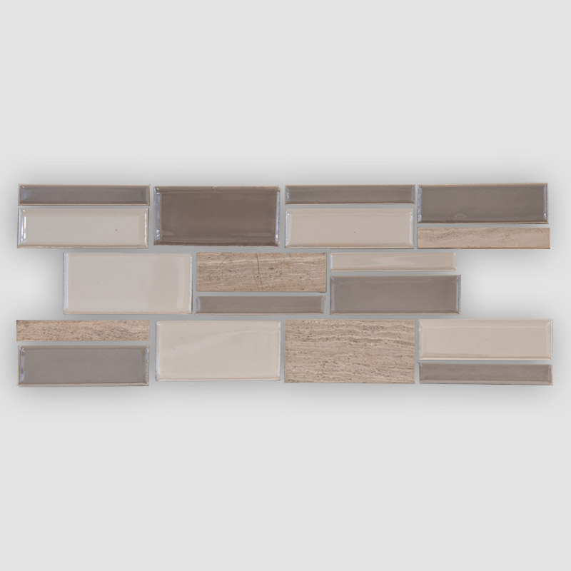 Daltile Midpark Interlocking Random - Rainstorm