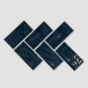 Daltile Artezen Herringbone - Deep Blue