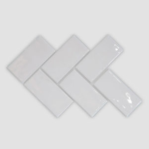 Daltile Artezen Herringbone - Elegant White