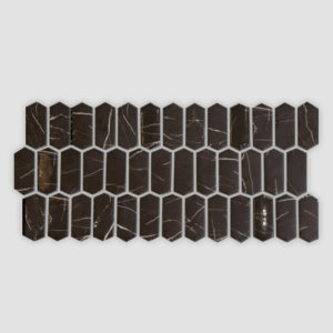 Daltile Statuette Picket Mosaic - Night Shade