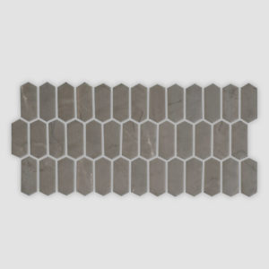 Daltile Statuette Picket Mosaic - Paloma Gray