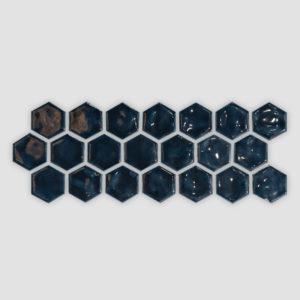 Daltile Artezen Hexagon - Deep Blue