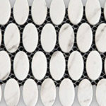 Statuette Oval Venetian White