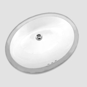 Mansfield: 217 Undermount Sink: White