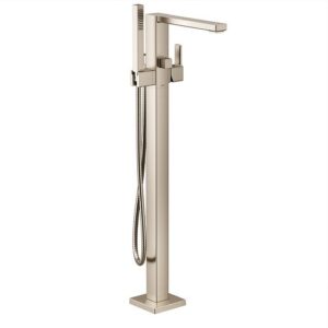 Moen 90 Degree Freestanding Tub Filler - Brushed Nickel